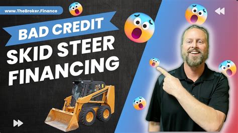 bad credit skid steer financing|used skid steer financing companies.